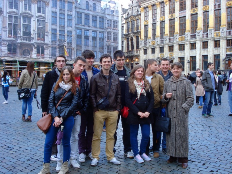 Z wizytą w Europarlamencie- młodzież z Chrobrego w Brukseli